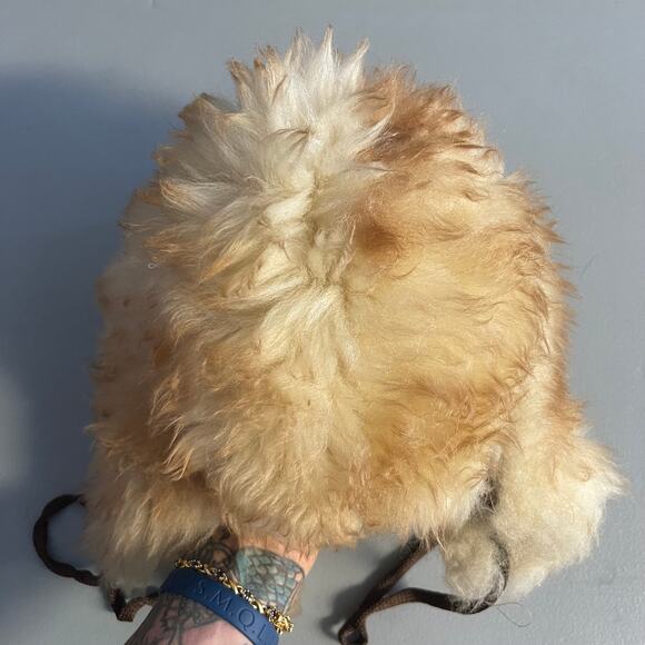 Vintage 70\'s Genuine Tuscan Lamb Skin Fur Hat Made in Italy main image 2